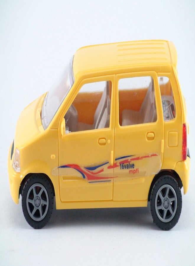 Centy Toys Indian Scale Model of Stylish 'Wagon R' Car .from (Kidsshub) 11 X 5 X 5.5 cm(in Lxbxh) Yellow - Image 3